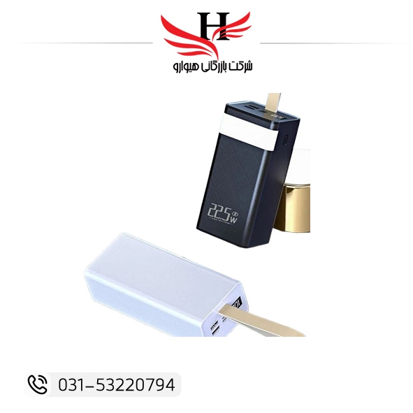 پاور بانک لوینو با طراحی قابل حمل و ظرفیت مناسب برای شارژ سریع انواع گوشی موبایل و دستگاههای دیجیتال
